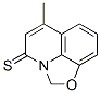 2H,4H-Oxazolo[5,4,3-ij]quinoline-4-thione,  6-methyl- CAS#: 83367-35-5