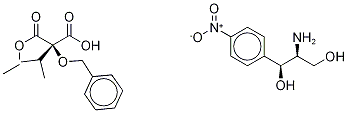 (2R)-2-(1-Methylethyl)-2-(phenylMethoxy)-propanedioic Acid 1-Ethyl Ester (1S,2S)-2-AMino-1-(4-nitrophenyl)-1,3-propanediol Salt CAS#: 86195-29-1
