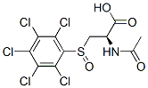 (2R)-2-acetamido-3-(2,3,4,5,6-pentachlorophenyl)sulfinyl-propanoic aci d CAS#: 81081-96-1