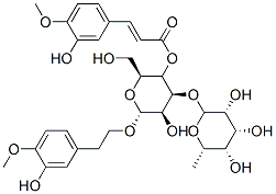 [(2R,3R,4S,5R,6R)-5-hydroxy-6-[2-(3-hydroxy-4-methoxy-phenyl)ethoxy]-2 -(hydroxymethyl)-4-[(2S,3R,4R,5S,6S)-3,4,5-trihydroxy-6-methyl-oxan-2- yl]oxy-oxan-3-yl] (E)-3-(3-hydroxy-4-methoxy-phenyl)prop-2-enoate CAS#: 80377-39-5