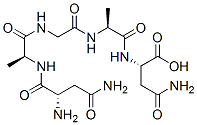 (2S)-2-[[(2S)-2-[[2-[[(2S)-2-[[(2S)-2-amino-3-carbamoyl-propanoyl]amin o]propanoyl]amino]acetyl]amino]propanoyl]amino]-3-carbamoyl-propanoic acid CAS#: 84619-64-7