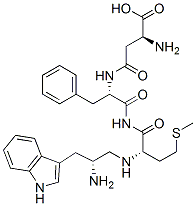 (2S)-2-amino-3-[[(1S)-1-[[(2S)-2-[[(2S)-2-amino-3-(1H-indol-3-yl)propa noyl]amino]-4-methylsulfanyl-butanoyl]carbamoyl]-2-phenyl-ethyl]carbam oyl]propanoic acid CAS#: 82392-97-0
