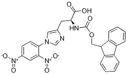 (2S)-3-[1-(2,4-Dinitrophenyl)-1H-imidazol-4-yl]-2-{[(9H-fluoren-9-ylmethoxy)carbonyl]amino}propanoic CAS#: 83999-94-4
