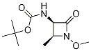 [(2S-trans)-1-Methoxy-2-Methyl-4-oxo-3-azetidinyl]-carbaMic Acid 1,1-DiMethylethyl Ester CAS#: 83542-13-6