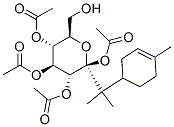 [(2S,3R,4S,5R,6R)-3,4,5-triacetyloxy-6-(hydroxymethyl)-2-[2-(4-methyl-1-cyclohex-3-enyl)propan-2-yl]oxan-2-yl] acetate CAS#: 84582-23-0