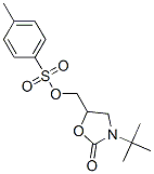 3-(1,1-dimethylethyl)-5-[[[(4-methylphenyl)sulphonyl]oxy]methyl]oxazolidin-2-one CAS#: 85117-74-4