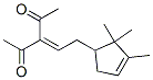 3-[2-(2,2,3-trimethylcyclopent-3-en-1-yl)ethylidene]pentane-2,4-dione CAS#: 85392-43-4