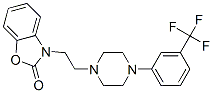 3-[2-[4-[3-(trifluoromethyl)phenyl]piperazin-1-yl]ethyl]benzooxazol-2- one CAS#: 81513-96-4
