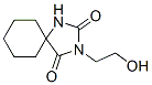 3-(2-Hydroxyethyl)-1,3-diazaspiro[4.5]decane-2,4-dione CAS#: 882-67-7