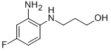3-[(2-amino-4-fluorophenyl)amino]propan-1-ol CAS#: 84145-70-0