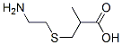 3-(2-aminoethylsulfanyl)-2-methyl-propanoic acid CAS#: 80186-81-8