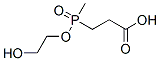 3-[(2-hydroxyethoxy)methylphosphinoyl]propionic acid CAS#: 85391-34-0