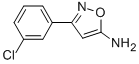 3-(3-CHLORO-PHENYL)-ISOXAZOL-5-YLAMINE CAS#: 86685-95-2