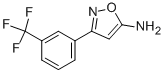 3-(3-TRIFLUOROMETHYL-PHENYL)-ISOXAZOL-5-YLAMINE CAS#: 82360-94-9