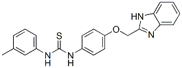 3-[4-(1H-benzoimidazol-2-ylmethoxy)phenyl]-1-(3-methylphenyl)thiourea CAS#: 84484-03-7