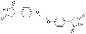 3-[4-[2-[4-(2,5-dioxopyrrolidin-3-yl)phenoxy]ethoxy]phenyl]pyrrolidine -2,5-dione CAS#: 87367-87-1