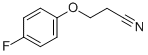 3-(4-FLUOROPHENOXY)PROPIONITRILE  97 CAS#: 85169-02-4