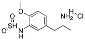 3-(4'-METHOXY-3'-SULFONAMIDOPHENYL)-2-PROPYLAMINE, HYDROCHLORIDE CAS#: 86225-65-2