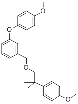 3-(4-Methoxyphenoxy)benzyl 2-(4-methoxyphenyl)-2-methylpropyl ether CAS#: 80843-79-4