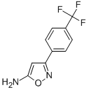 3-(4-(Trifluoromethyl)phenyl)isoxazol-5-amine CAS#: 81465-84-1