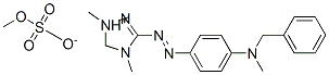 3-[[4-[benzylmethylamino]phenyl]azo]-1,4-dimethyl-1H-1,2,4-triazolium methyl sulphate CAS#: 84000-80-6