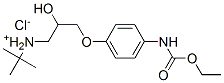 [3-[4-(ethoxycarbonylamino)phenoxy]-2-hydroxy-propyl]-tert-butyl-azani um chloride CAS#: 83855-52-1