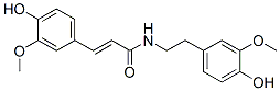 3-(4-hydroxy-3-methoxyphenyl)-N-(2-(4-hydroxy-3-methoxyphenyl)ethyl)-2-propenamide CAS#: 83608-86-0