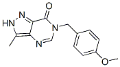 3-[(4-methoxyphenyl)methyl]-7-methyl-3,5,8,9-tetrazabicyclo[4.3.0]nona -4,6,9-trien-2-one CAS#: 86927-78-8