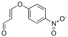 3-(4-nitrophenoxy)acrolein CAS#: 86030-90-2