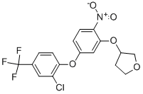 3-[5-[2-chloro-4-(trifluoromethyl)phenoxy]-2-nitro-phenoxy]oxolane CAS#: 80020-41-3