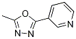 3-(5-Methyl-[1,3,4]oxadiazol-2-yl)-pyridine CAS#: 89546-87-2