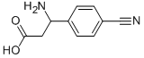 3-AMINO-3-(4-CYANOPHENYL)PROPANOIC ACID CAS#: 80971-95-5