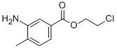 3-AMINO-4-METHYLBENZOIC ACID 2'-CHLOROETHYL ESTER CAS#: 83488-00-0