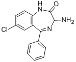 3-AMINO-7-CHLORO-5-PHENYL-1,3-DIHYDRO-BENZO[E][1,4]DIAZEPIN-2-ONE CAS#: 894-77-9