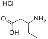3-AMINO-PENTANOIC ACID HCL CAS#: 80914-37-0