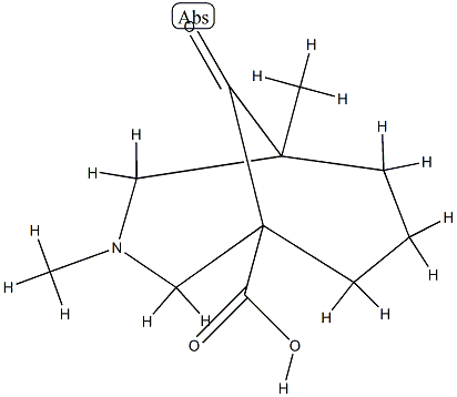 3-Azabicyclo[3.3.1]nonane-1-carboxylicacid,3,5-dimethyl-9-oxo-(9CI) CAS#: 803634-06-2