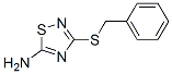 3-BENZYLSULFANYL-[1,2,4]THIADIAZOL-5-YLAMINE CAS#: 83757-08-8