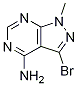 3-BROMO-1-METHYL-1H-PYRAZOLO[3,4-D]PYRIMIDIN-4-AMINE CAS#: 83255-87-2