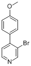 3-BROMO-4-(4'-METHOXYPHENYL)PYRIDINE CAS#: 88345-97-5