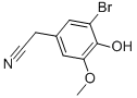3-BROMO-4-HYDROXY-5-METHOXYPHENYLACETONITRILE CAS#: 81038-44-0