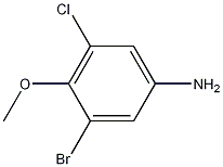 3-Bromo-5-chloro-4-methoxyaniline CAS#: 84972-58-7