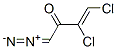 3-Buten-2-one,  3,4-dichloro-1-diazo- CAS#: 88982-89-2