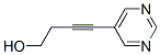3-Butyn-1-ol, 4-(5-pyrimidinyl)- (9CI) CAS#: 88940-56-1