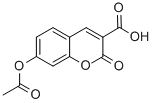 3-CARBOXYUMBELLIFERYL ACETATE CAS#: 81017-23-4