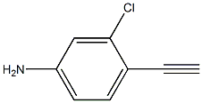 3-Chloro-4-ethynylaniline CAS#: 80690-65-9