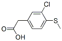 3-Chloro-4-(methylthio)phenylacetic acid CAS#: 87776-75-8