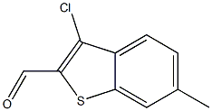3-Chloro-6-Methylbenzo[b]thiophene-2-carbaldehyde CAS#: 84258-86-6