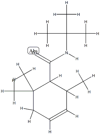 3-Cyclohexene-1-carboxamide,N-(1,1-dimethylethyl)-2,6,6-trimethyl-(9CI) CAS#: 807631-61-4