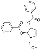3-Cyclopentene-1,2-diol, 5-(hydroxymethyl)-, 1,2-dibenzoate, 1R-(1.alpha.,2.beta.,5.beta.)- CAS#: 80675-64-5