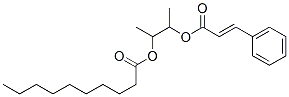 3-[(E)-3-phenylprop-2-enoyl]oxybutan-2-yl decanoate CAS#: 84006-32-6